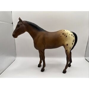 Vintage Breyer Quarter Horse Yearling Sandy Bay Appaloosa - 8 Inches Tall